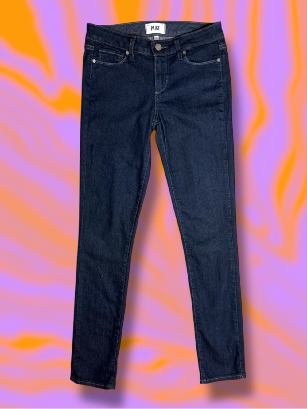✨PAIGE✨ Midnight Indigo Skinny Jeans